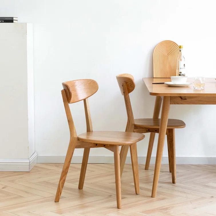 Corrigan Studio® Solid Wood Dining Chair (Set of 4)