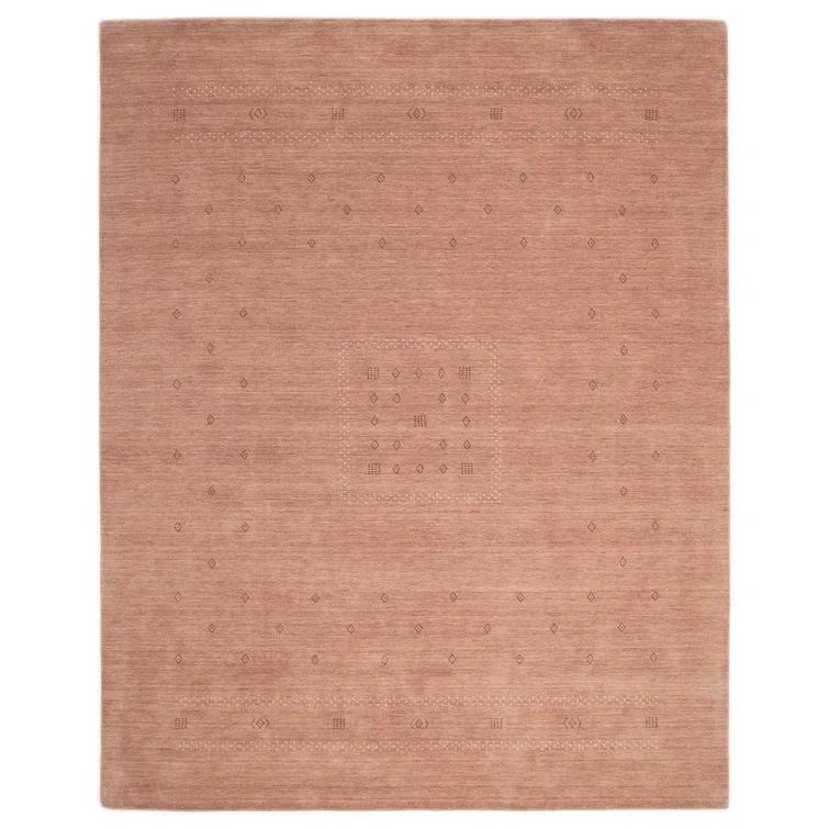 Cyrena Hand-Loomed Wool Rug - Peach / 9' x 12'
