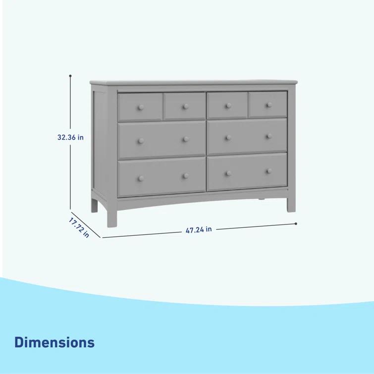 Benton 6 Drawer Double Dresser