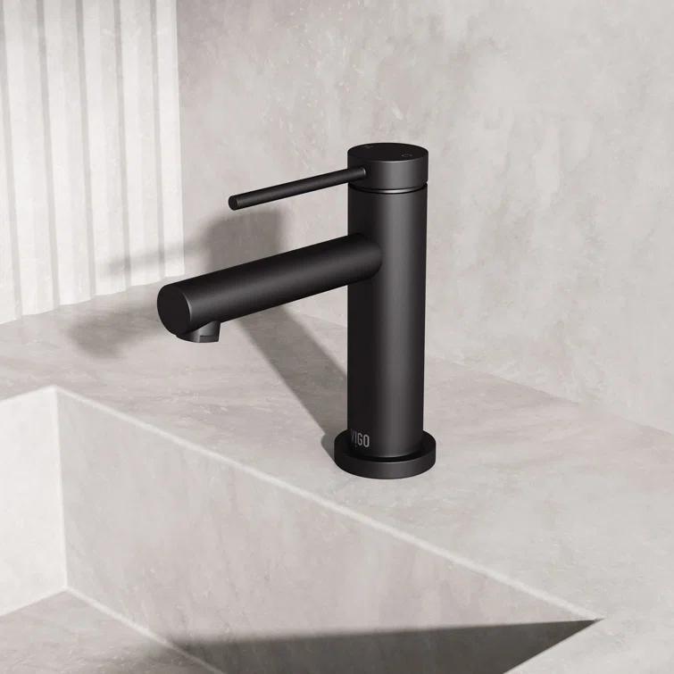 Jewel 6 in. H Single-Hole Single Handle Bathroom Faucet