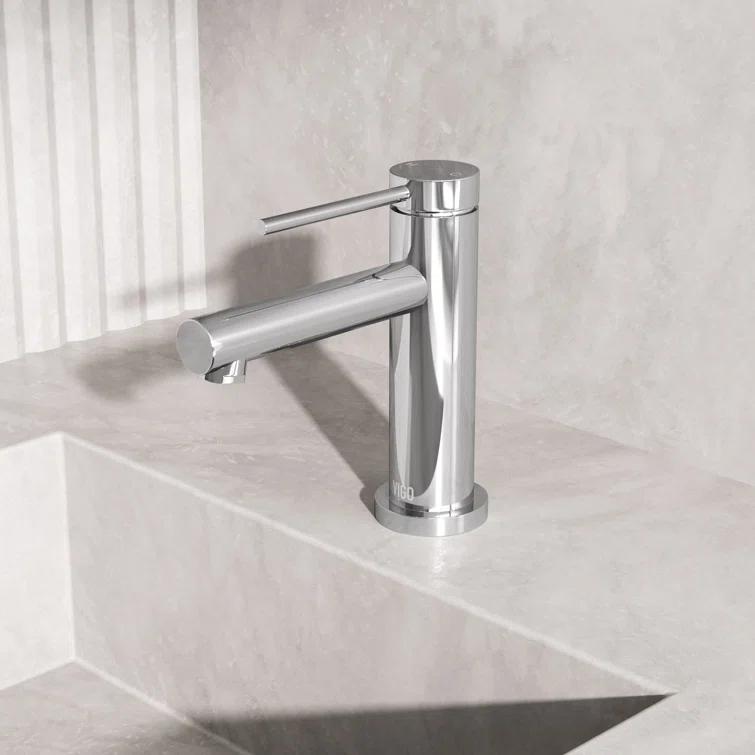 Jewel 6 in. H Single-Hole Single Handle Bathroom Faucet