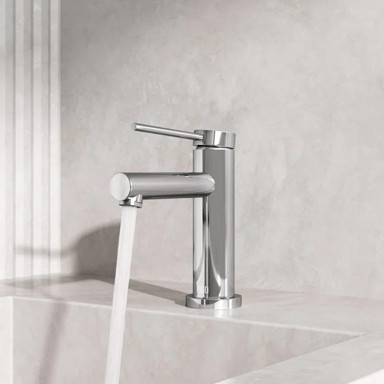 Jewel 6 in. H Single-Hole Single Handle Bathroom Faucet