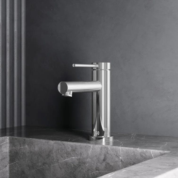 Jewel 6 in. H Single-Hole Single Handle Bathroom Faucet