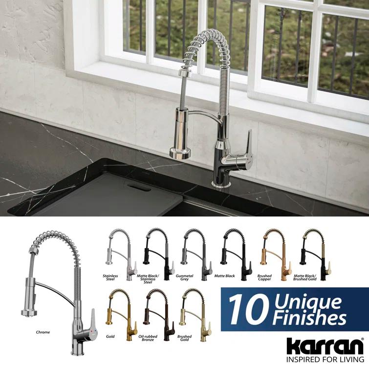 Karran KKF215C Karran Scottsdale Pull Down Touchless Kitchen Faucet