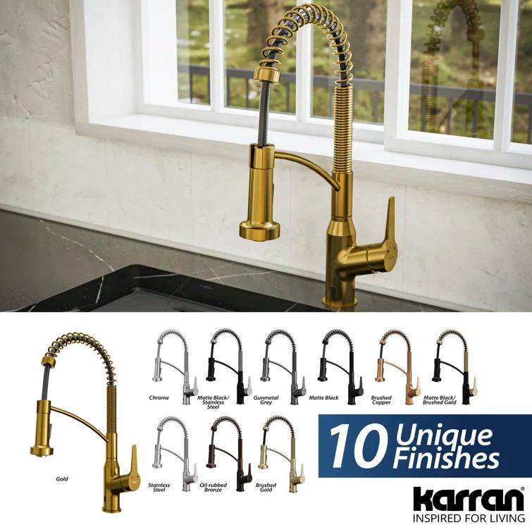 Karran Scottsdale Pull Down Touchless Kitchen Faucet