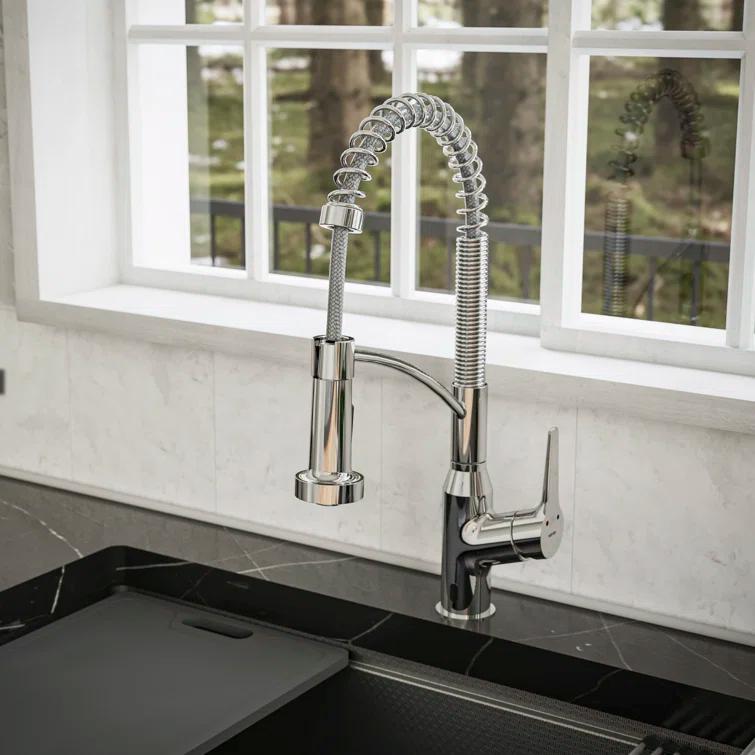 Karran KKF215C Karran Scottsdale Pull Down Touchless Kitchen Faucet
