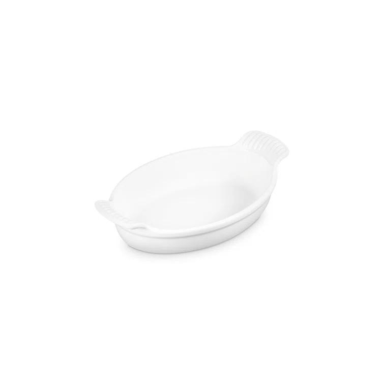 Le Creuset Le Creuset Stoneware Heritage Oval Au Gratin Dish, 1 Qt. (9.5")