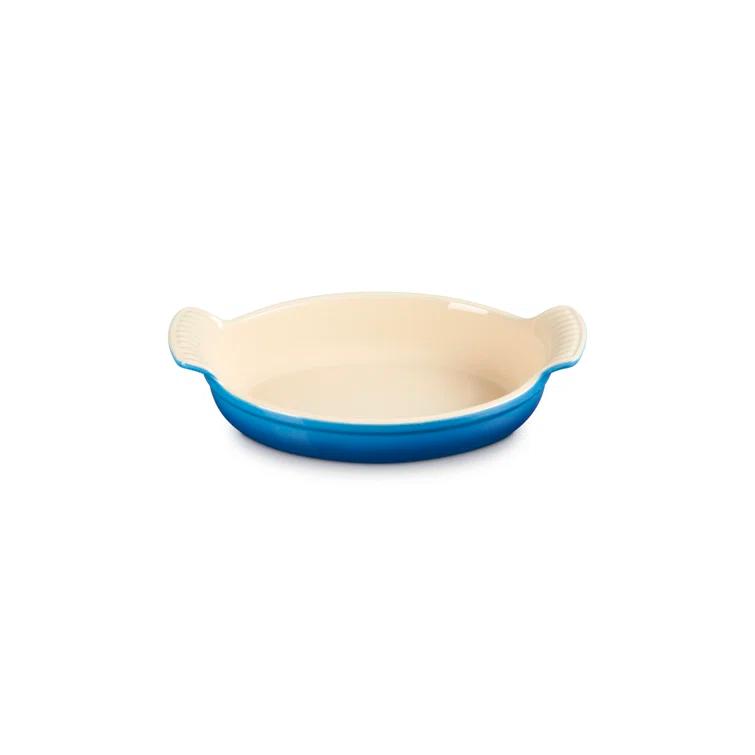 Le Creuset Le Creuset Stoneware Heritage Oval Au Gratin Dish, 1 Qt. (9.5")