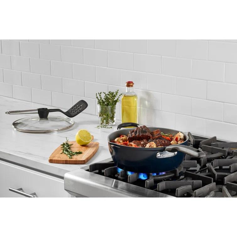 Cuisinart Cuisinart Preferred Pan 4 Piece Set (4.5 Qt. Multi-Purpose Pan with Cover, Steamer, Slotted Turner)