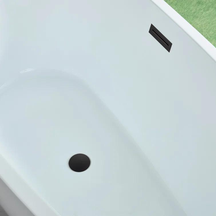 Freestanding Soaking Acrylic Bathtub