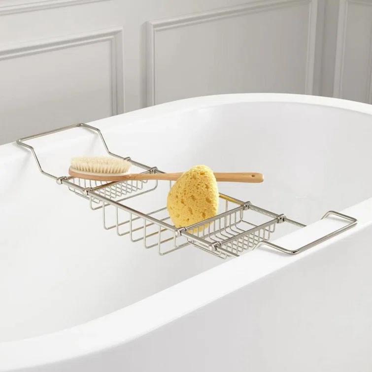 Signature Hardware Nottingham Brass Tub Caddy