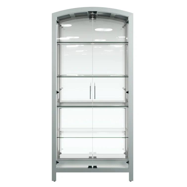 Howard Miller® Elsie 82'' H x 38.5'' W Solid Wood Display Case
