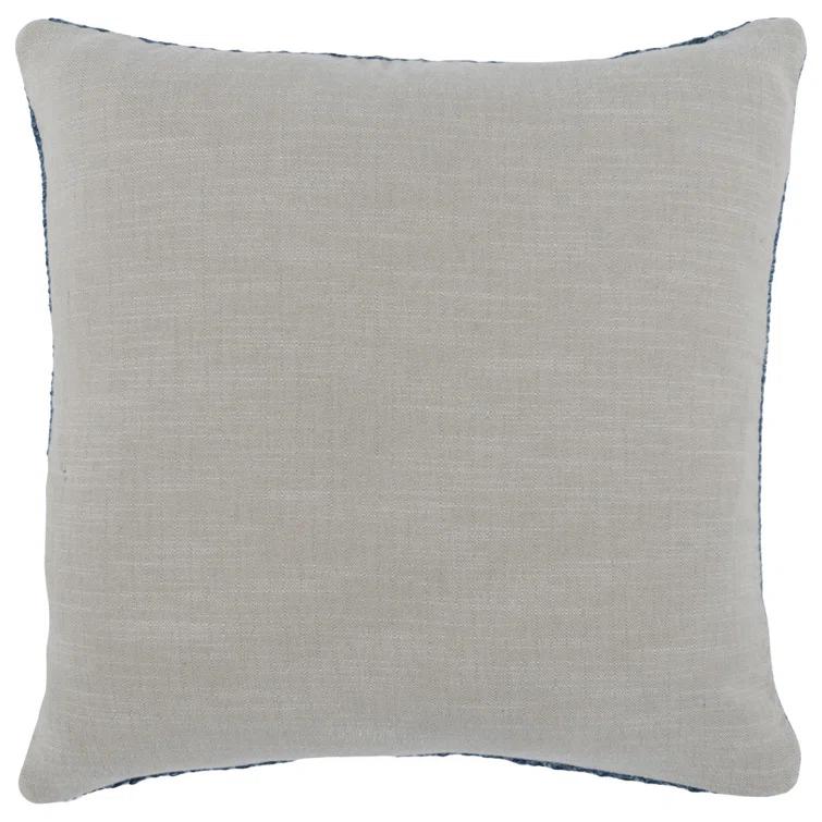 Nakeya Knitted Linen Throw Pillow