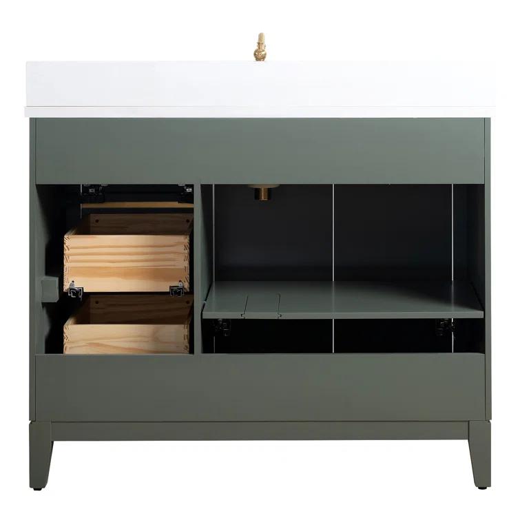 42 Single Bathroom Vanity with Top