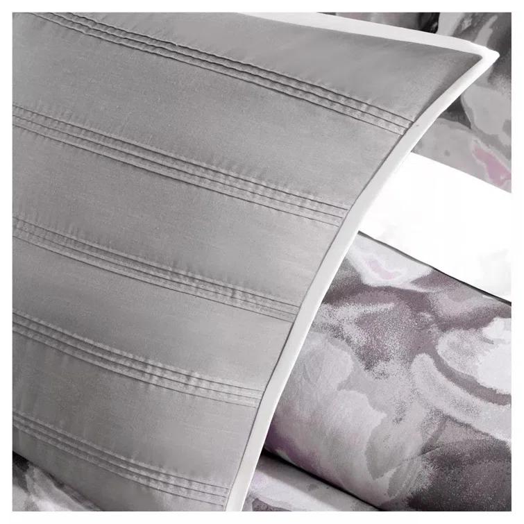 Madison Park Gray Reversible Modern & Contemporary 6 Piece Duvet Cover Set