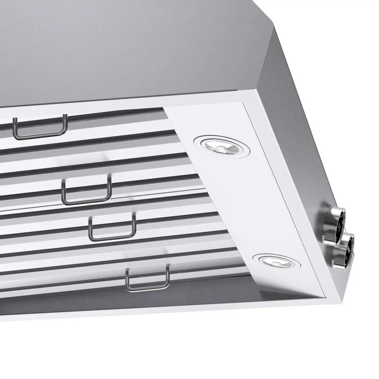 30 in. 900 CFM Ducted Under Cabinet Range Hood in Stainless Steel with Digital Controls
