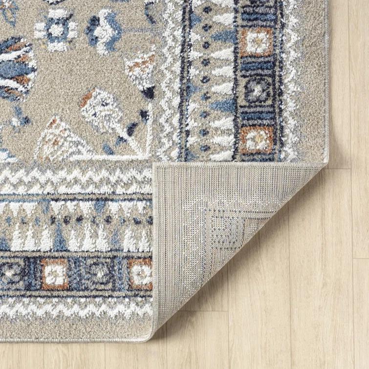 Classic Oriental Floral Performance Indoor Area Rug