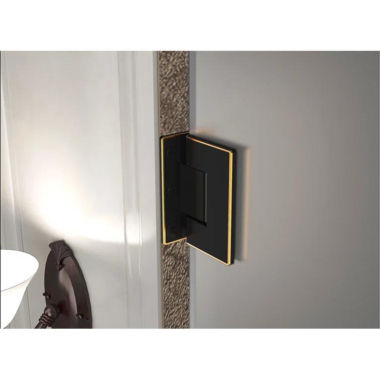Nautis GS Hinged Frameless Shower Door