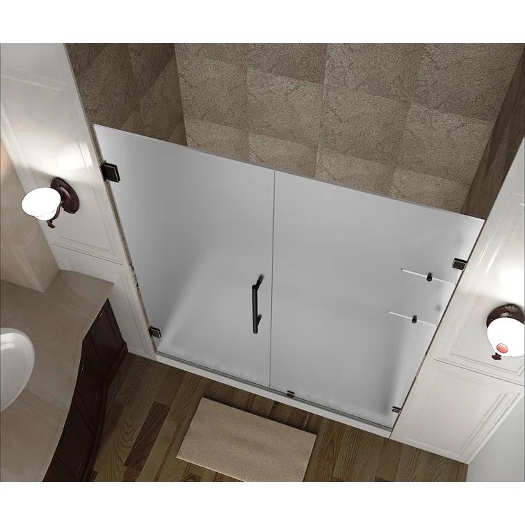 Nautis GS Hinged Frameless Shower Door