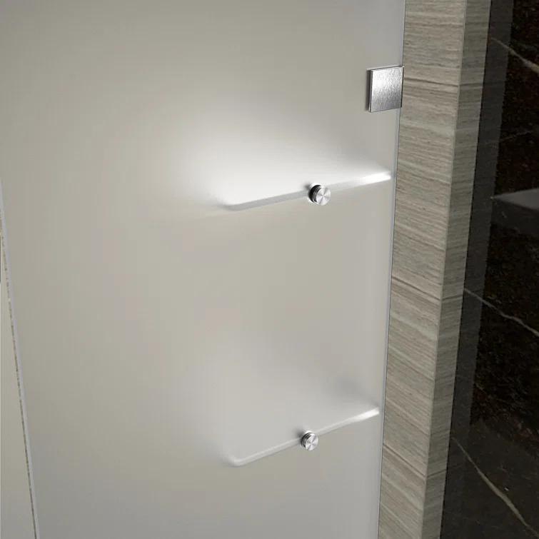 Avalux GS 34" x 72" Square Hinged Shower Enclosure