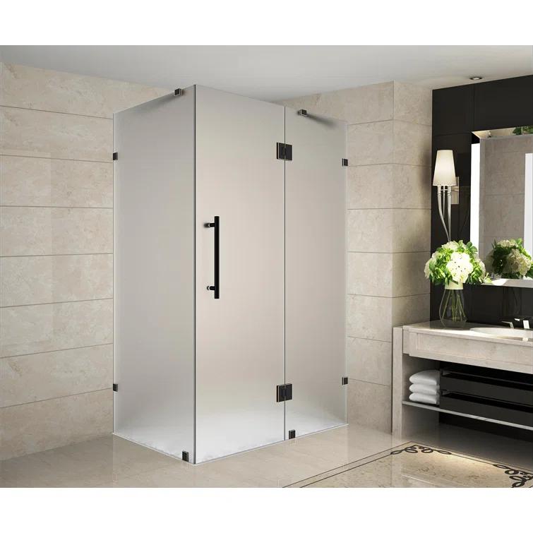 Aston Avalux Rectangle Hinged Shower Enclosure SEN987F-CH-4038-10