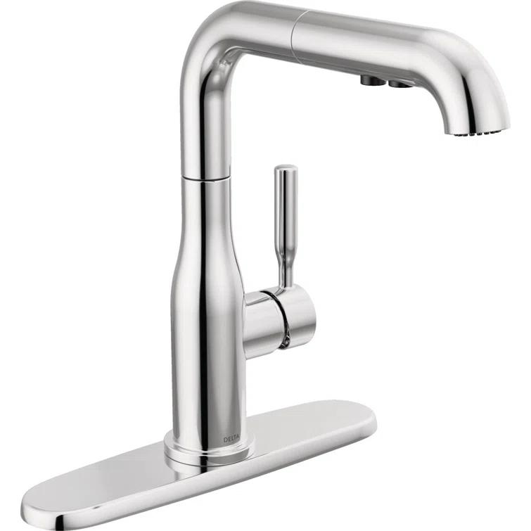 Almari Pull-Out Sprayer Kitchen Faucet, Single Handle Kitchen Sink Faucet