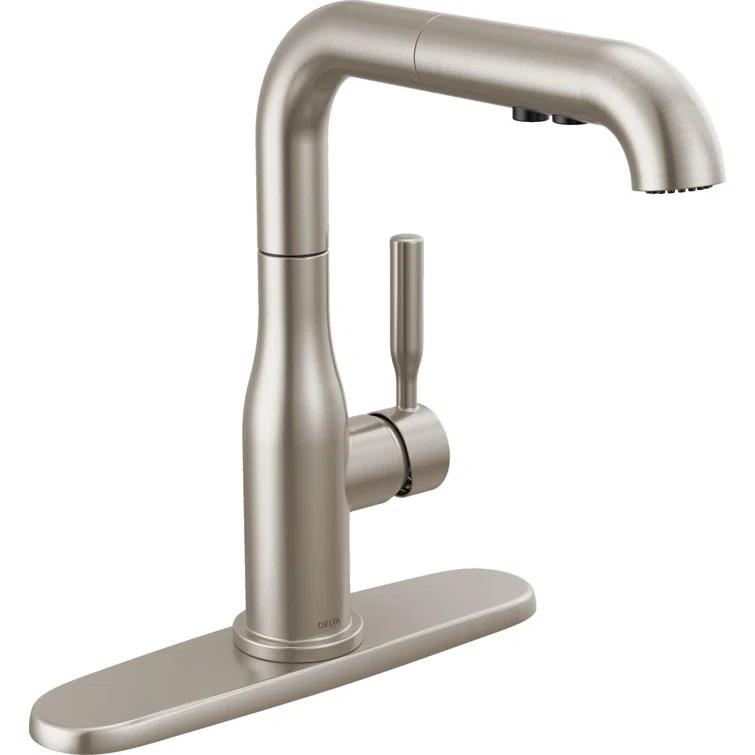 Almari Pull-Out Sprayer Kitchen Faucet, Single Handle Kitchen Sink Faucet
