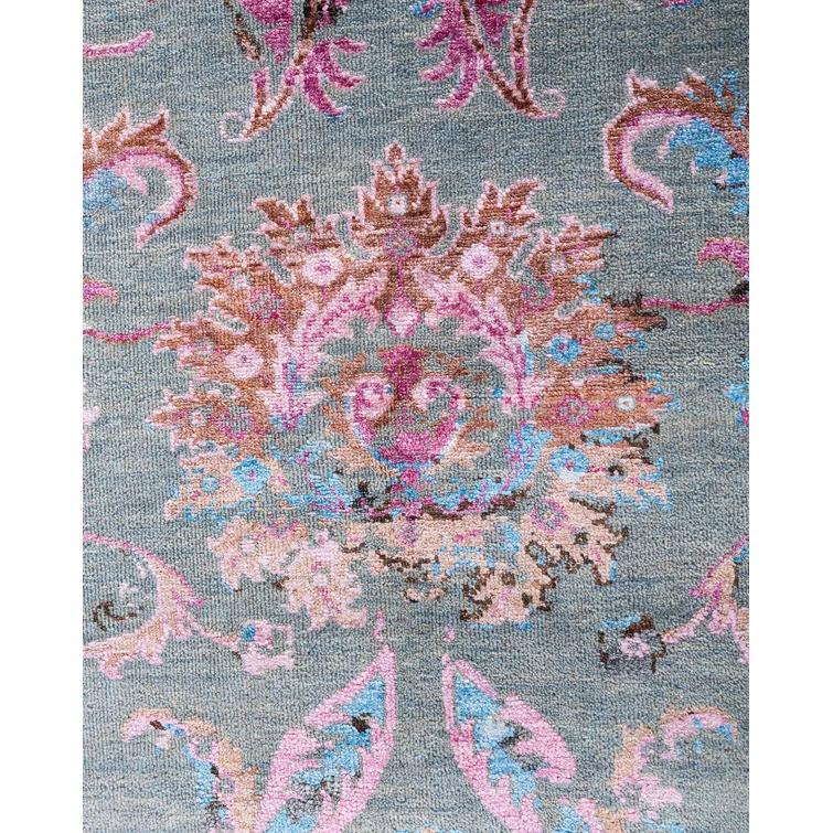 Overdyed One-of-a-Kind 8' 2" X 9' 10" Hand Knotted Area Rug