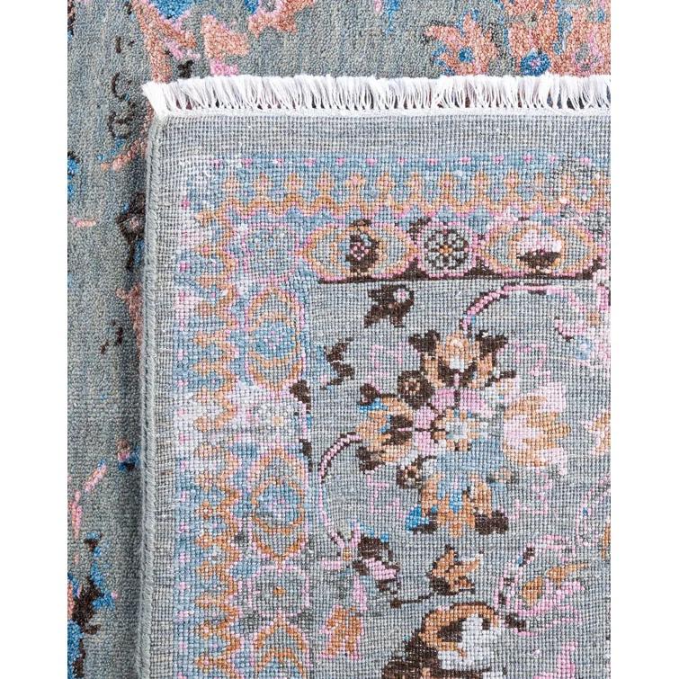 Overdyed One-of-a-Kind 8' 2" X 9' 10" Hand Knotted Area Rug