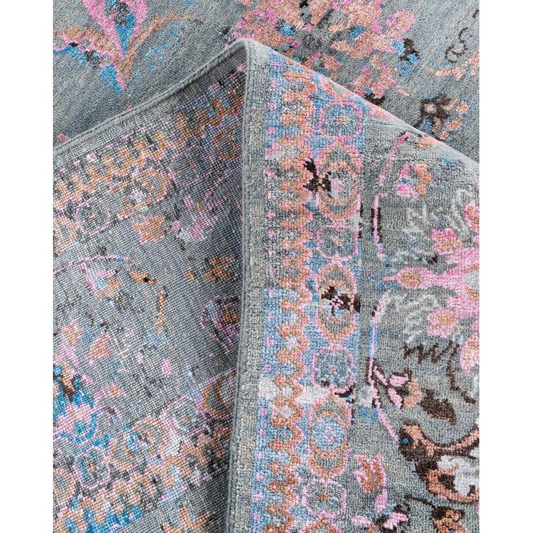 Overdyed One-of-a-Kind 8' 2" X 9' 10" Hand Knotted Area Rug