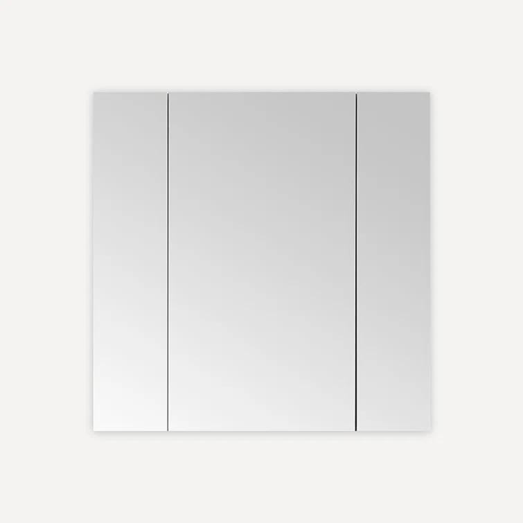 Royale Medicine Cabinet with Electrical Outlets, Defogger, Adjustable LED 3X Magnifying Mirror.