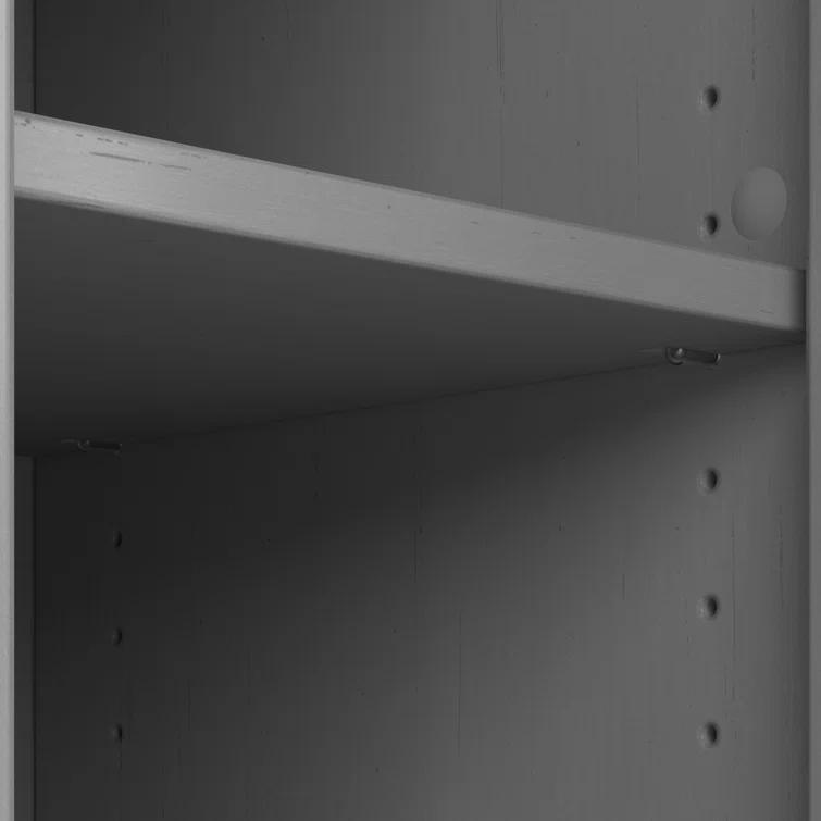 Khadesha Tall 5 Shelf Bookcase - Set Of 2