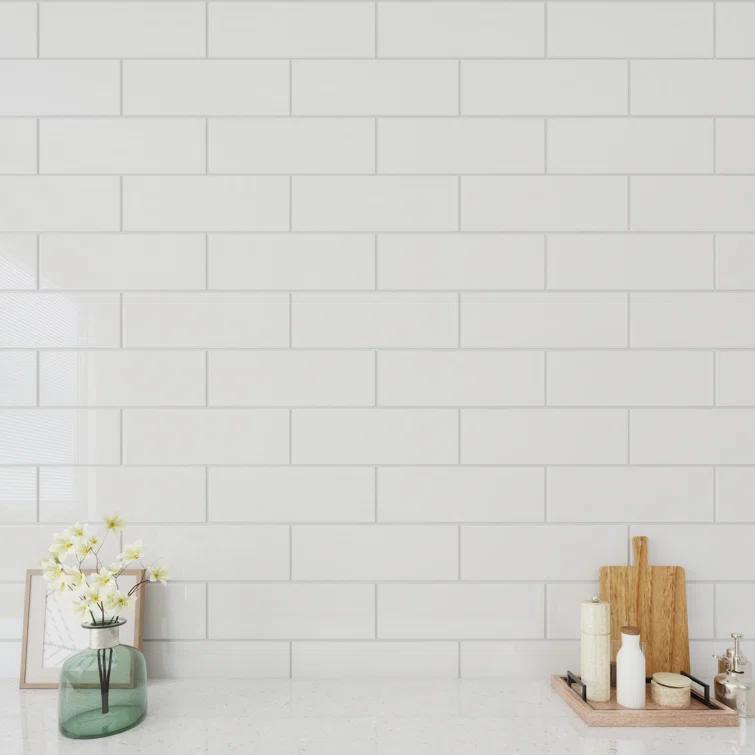 Giorbello Glass Subway 4" x 12" Wall Tile
