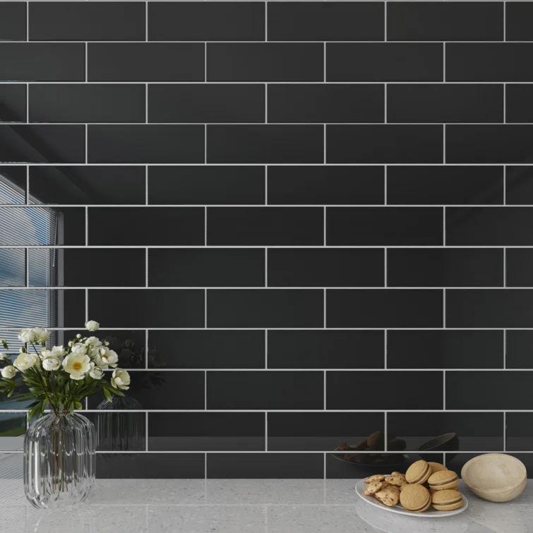 Glass Subway 4" x 12" Wall Tile