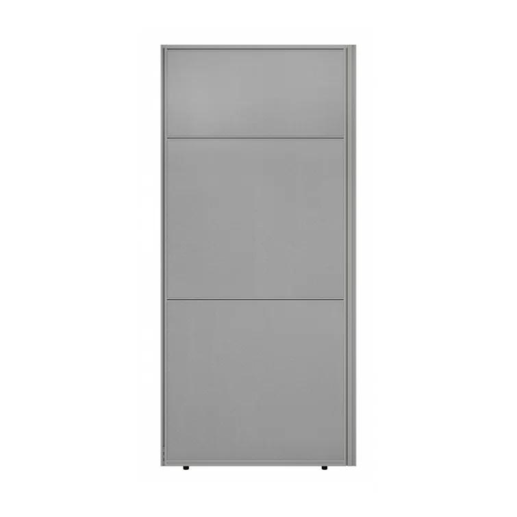 Easy Office Rectangle 1 Person Cubicle with Cable Management