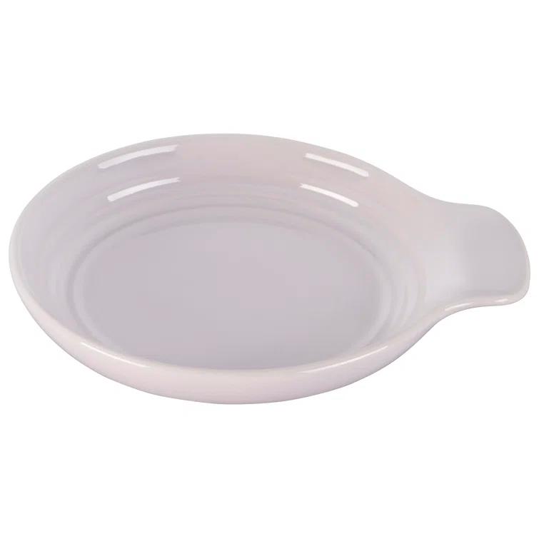 Le Creuset Signature Stoneware Spoon Rest, 6 Inches, Shallot