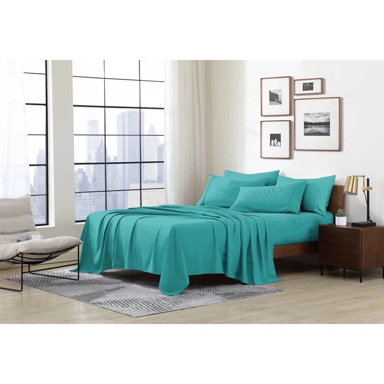 1800 Series Ultra Soft Microfiber Sheet Set with Extra Pillowcases