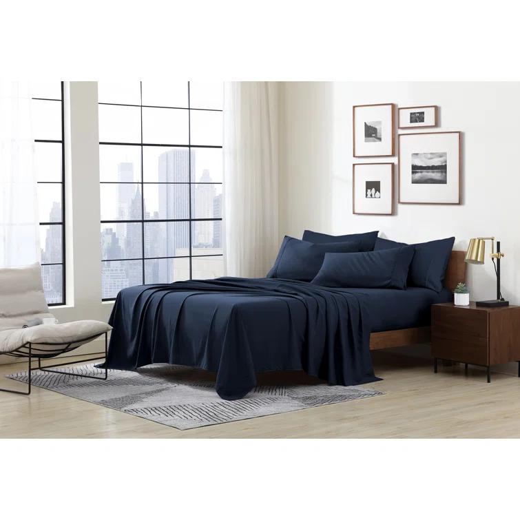 Swift Home 1800 Series Ultra Soft Microfiber Sheet Set with Extra Pillowcases