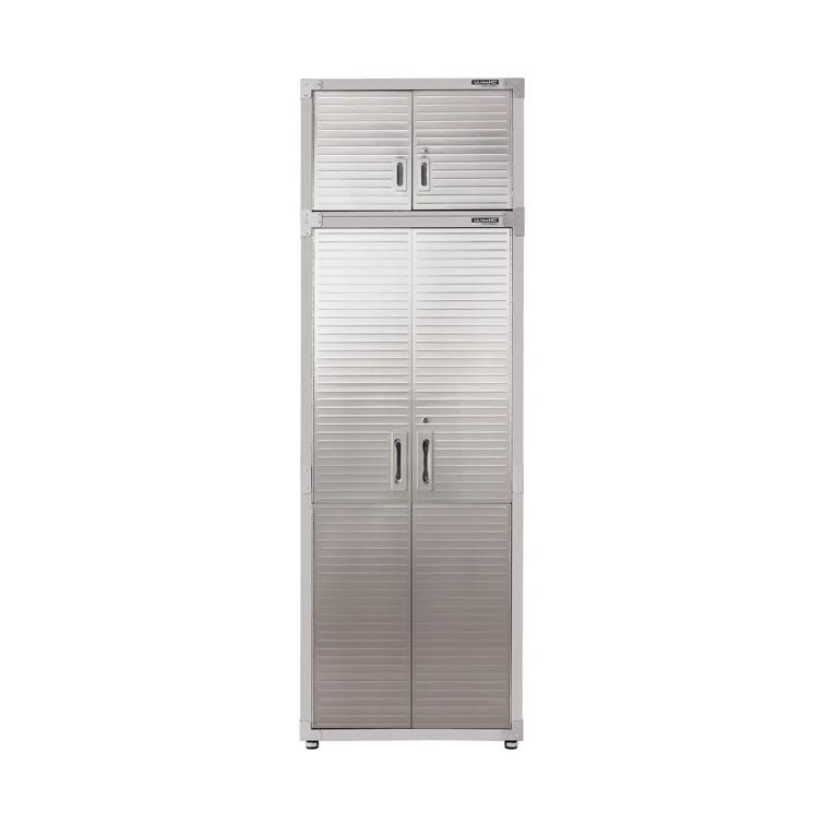 UltraHD® Seville Classics UltraHD 2-Piece Storage Cabinet Set, 30" W x 18" D x 90.5" H