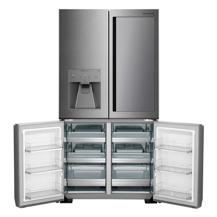 LG Signature Lg Signature 23 Cu. Ft. Smart Wi-fi Enabled Instaview® Door-in-door® Counter-depth Refrigerator URNTC2306N