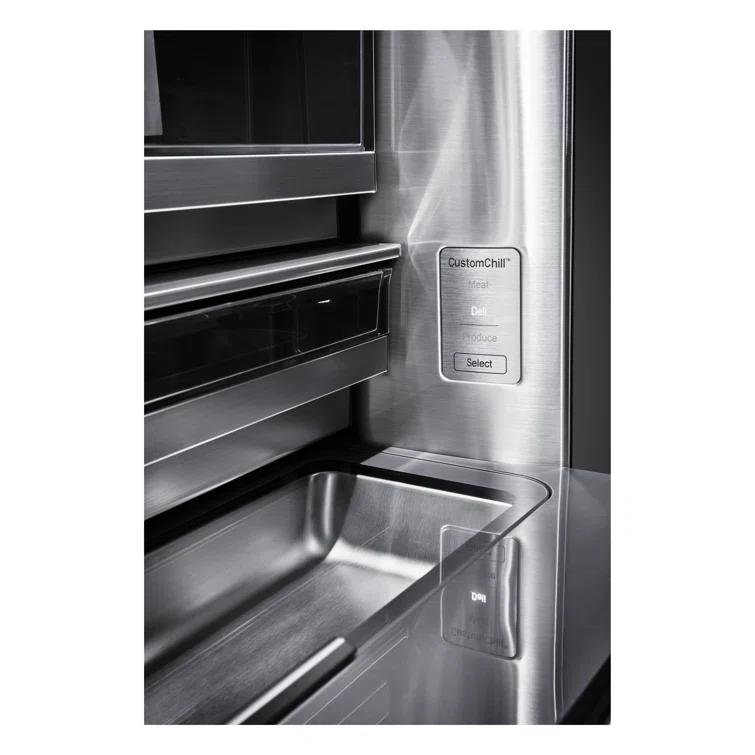 LG Signature Lg Signature 23 Cu. Ft. Smart Wi-fi Enabled Instaview® Door-in-door® Counter-depth Refrigerator URNTC2306N
