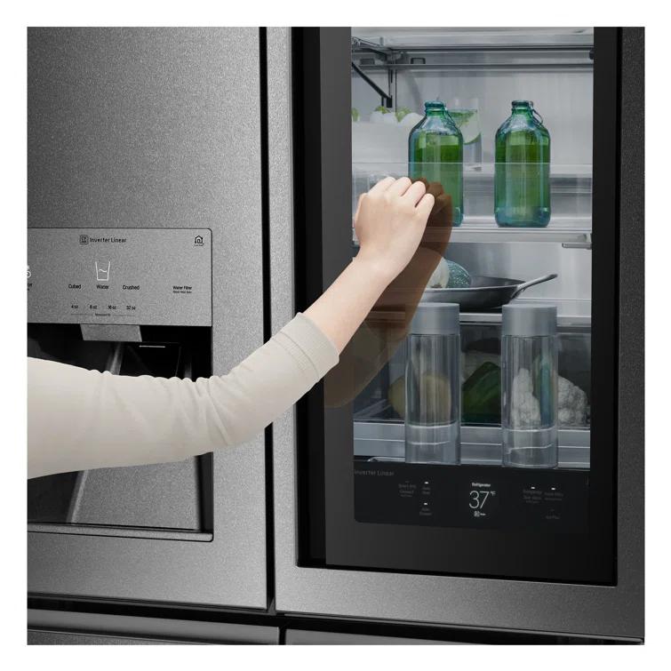 LG Signature Lg Signature 23 Cu. Ft. Smart Wi-fi Enabled Instaview® Door-in-door® Counter-depth Refrigerator URNTC2306N