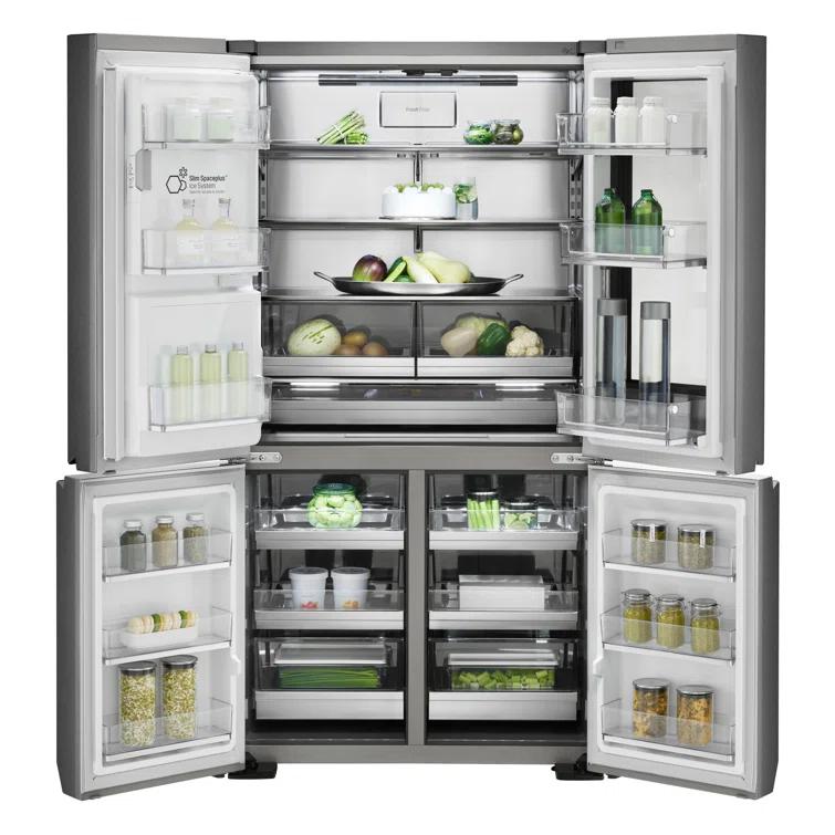 LG Signature Lg Signature 23 Cu. Ft. Smart Wi-fi Enabled Instaview® Door-in-door® Counter-depth Refrigerator URNTC2306N