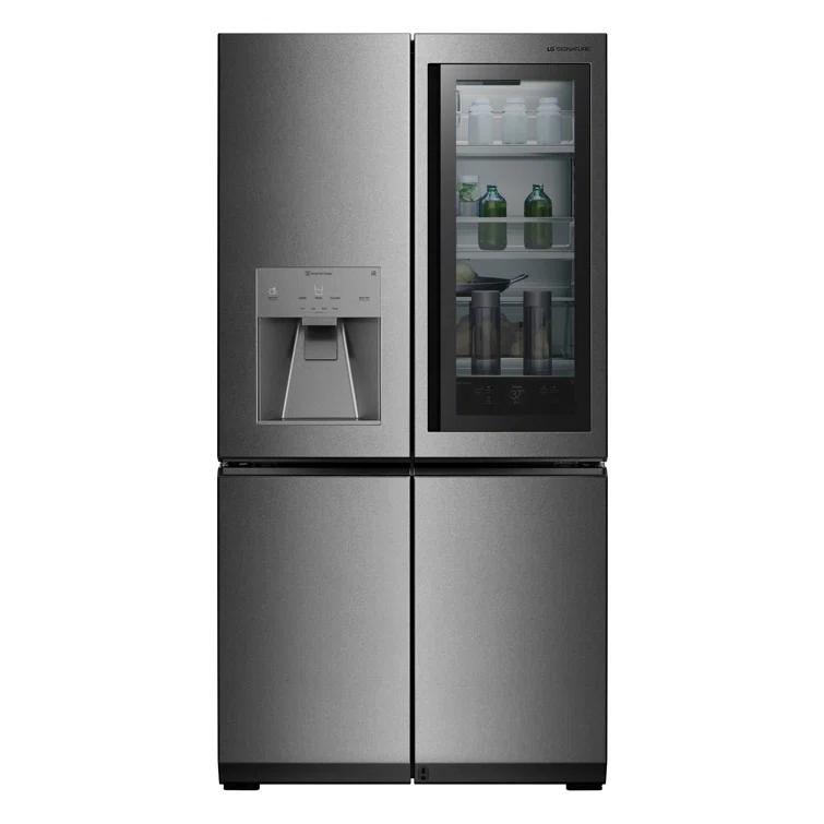 LG Signature Lg Signature 23 Cu. Ft. Smart Wi-fi Enabled Instaview® Door-in-door® Counter-depth Refrigerator URNTC2306N