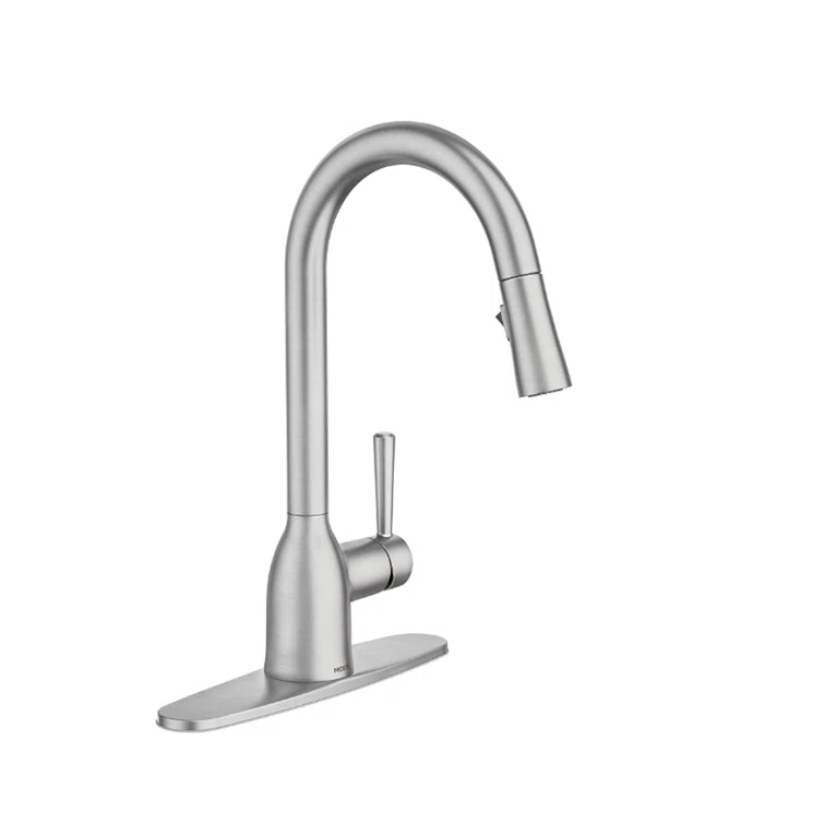 Adler Pull Down Single Handle Kitchen Faucet with Accessories