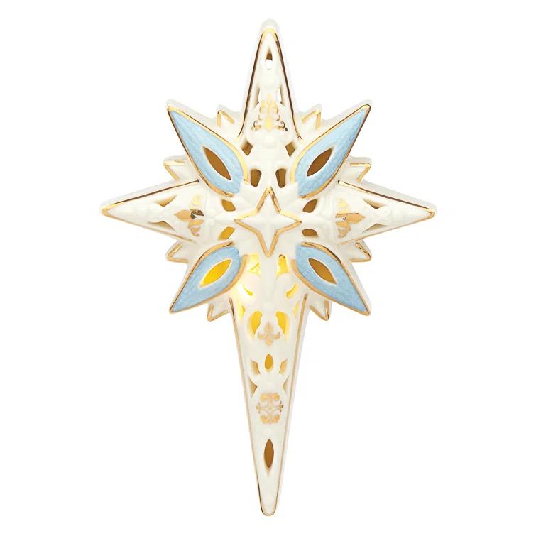 Lenox First Blessing Nativity Lit Star Figurine