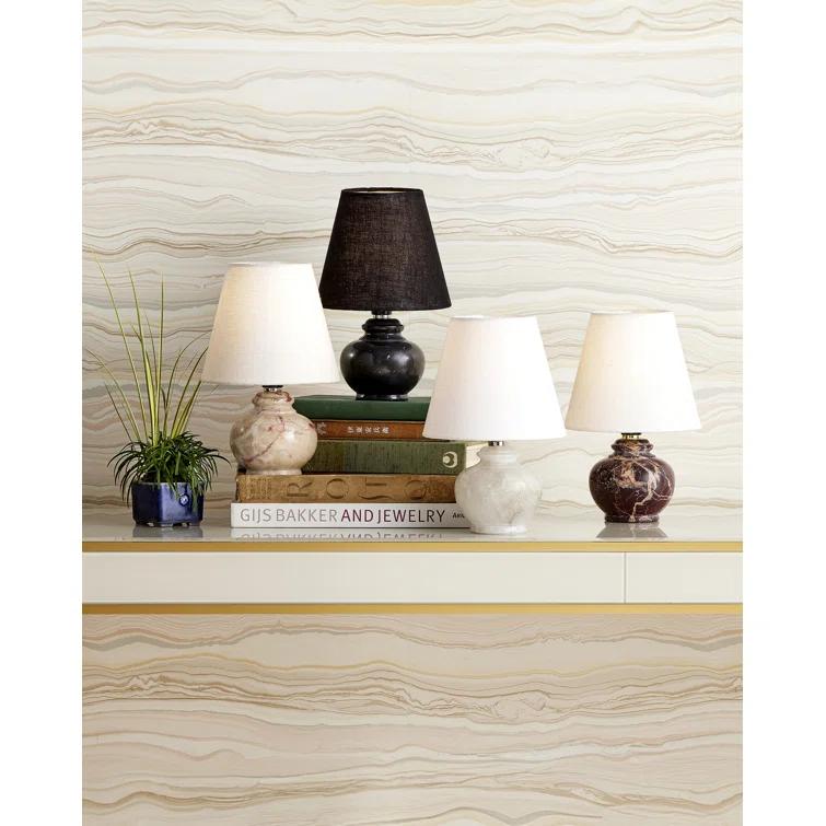 Benicio Mini Table Lamp - Brown