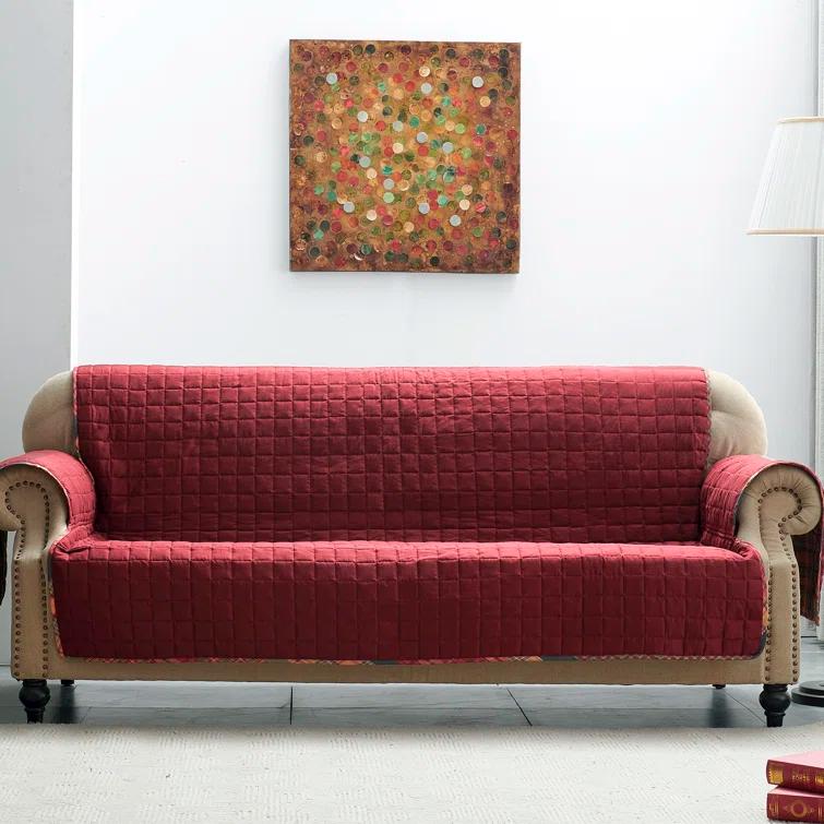 Durango Gold Rush Reversible Quilted Sofa Slipcover