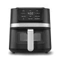 Cuisinart 2.6qt Basket Air Fryer Black/Stainless Steel Finish AIR-80: 1100W, Cool Touch Handle, Dishwasher-Safe Parts