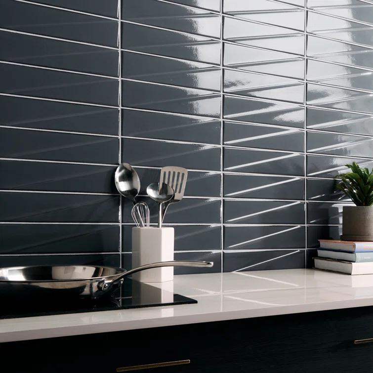 Highnote 2.99 In. X 12 In. Glossy Ceramic Subway Wall Tile (4.99 Sq. Ft. / Case)